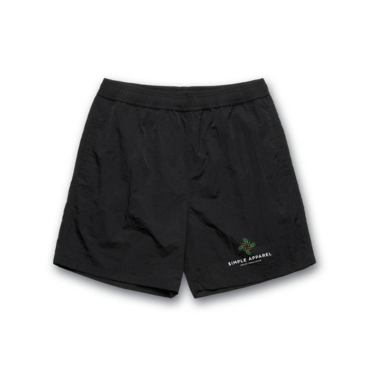 Classic Black Beach Shorts (AUGUST ONLY)