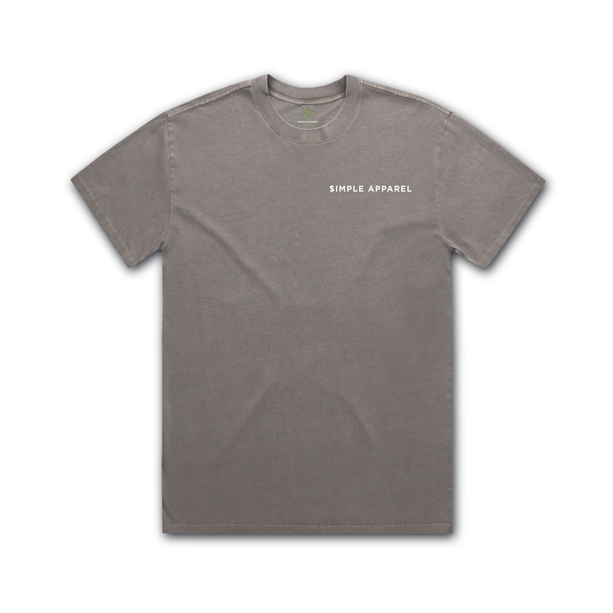 Faded Grey Short Sleeve T- Shirt